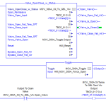 PLC Program Diagram Valves Automation Plow Technologies