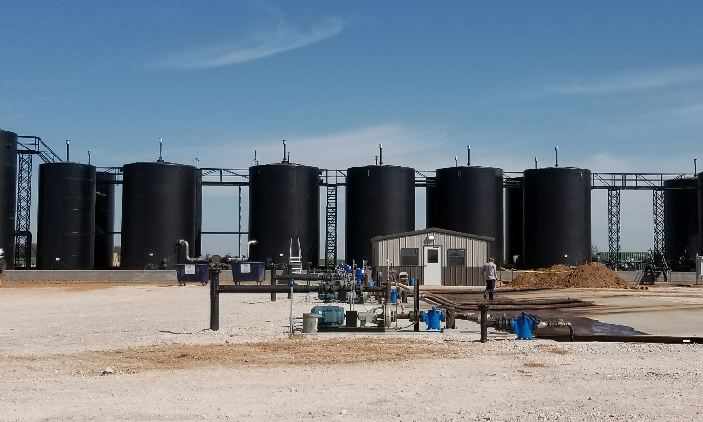 SWD Automation Systems Oil and Gas Water Disposal Site